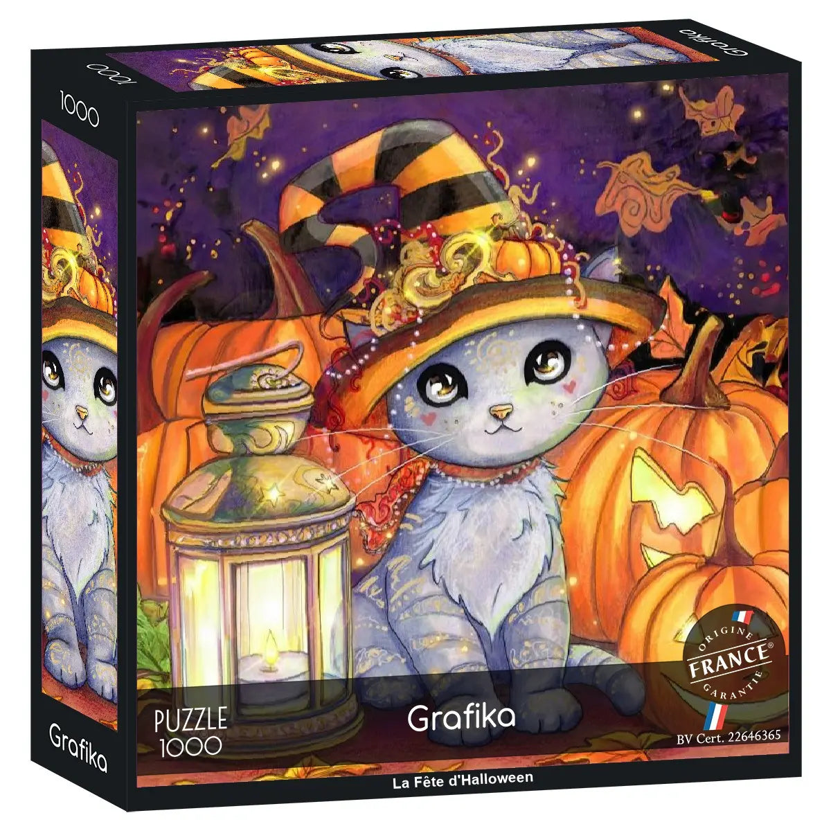 Box, turned right: Halloween Party - 1000 Piece Jigsaw Puzzle (Grafika)