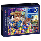 Kitten Bedtime Stories - 300 Piece Jigsaw Puzzle (Bluebird) - Image 2