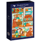 Box, turned right: Pumpkin Patchwork - 1000 Piece Jigsaw Puzzle (Bluebird)