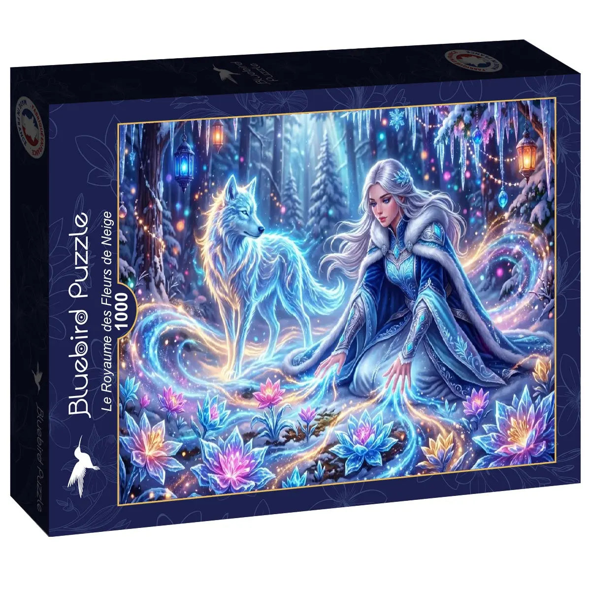 Box, turned right: The Kingdom of Snow Flowers - 1000 Piece Jigsaw Puzzle (Bluebird)