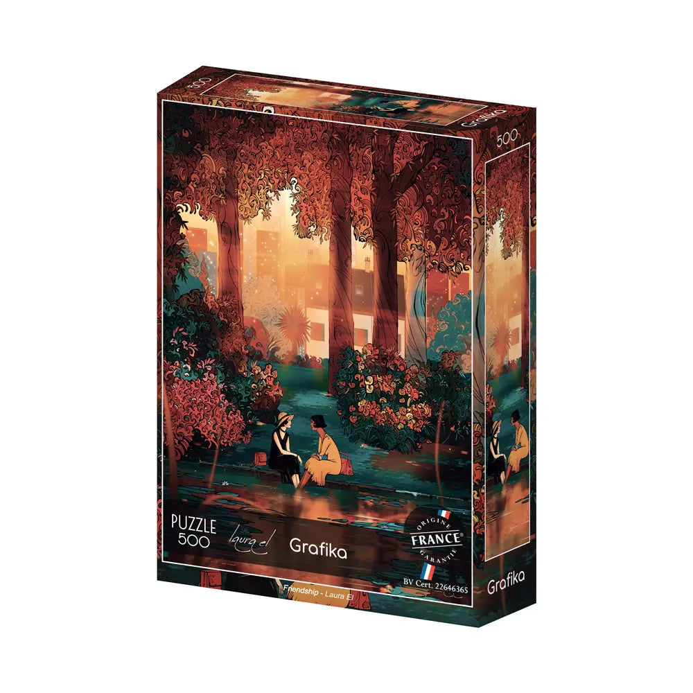 Box, turned left: Friendship - 500 Piece Jigsaw Puzzle (Grafika)