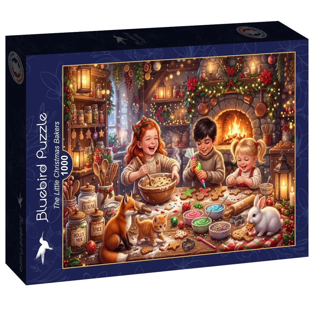 Box, turned right: The Little Christmas Pastry Chefs - 1000 Piece Jigsaw Puzzle (Bluebird)