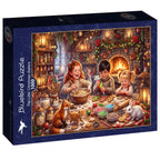 Box, turned right: The Little Christmas Pastry Chefs - 1000 Piece Jigsaw Puzzle (Bluebird)