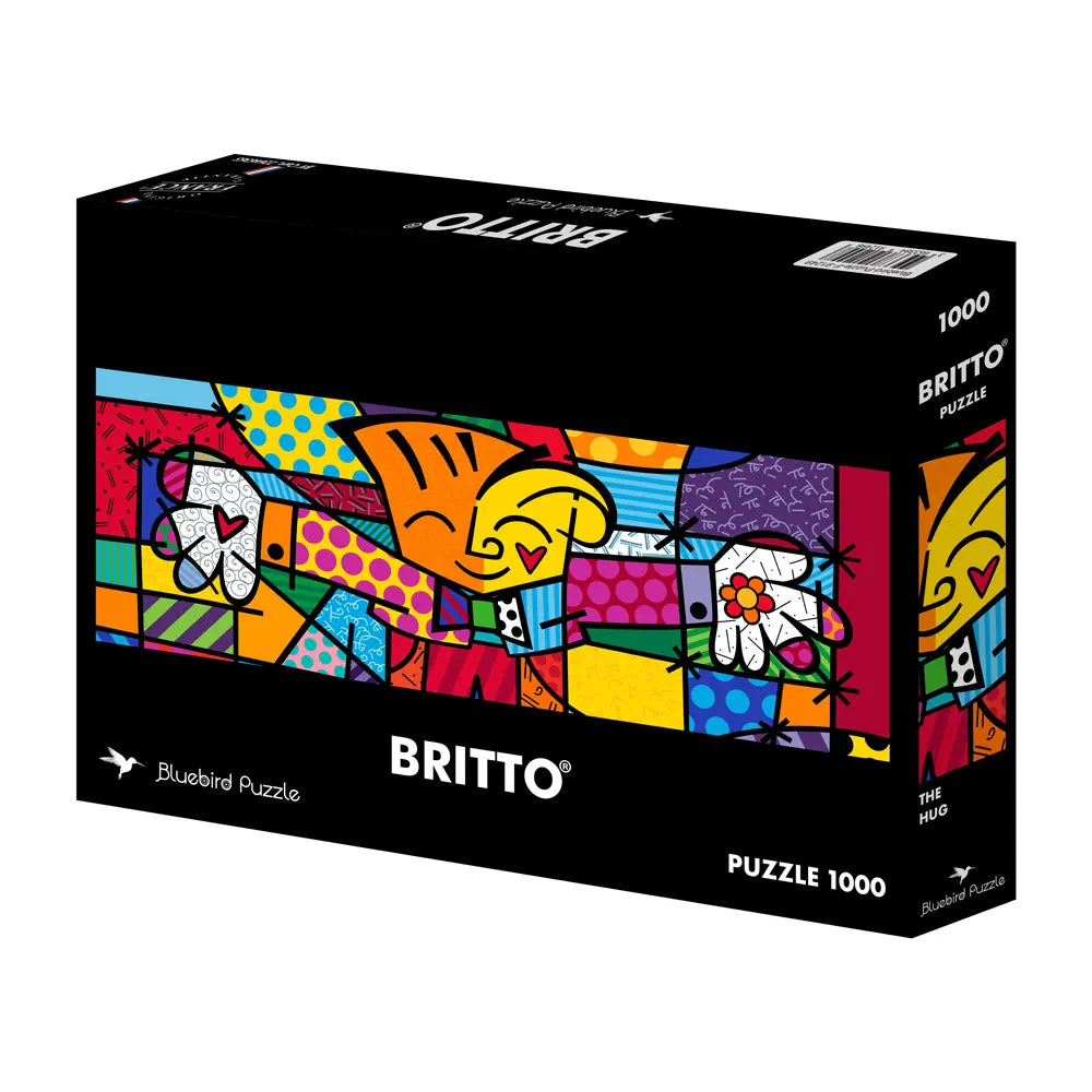 Box, turned left: The Hug - 1000 Piece Jigsaw Puzzle (Bluebird)