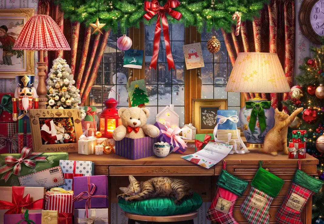 Artwork: New Year's Eve - 1000 Piece Jigsaw Puzzle (Bluebird)