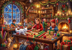 Artwork: Christmas Preparations - 1000 Piece Jigsaw Puzzle (Bluebird)