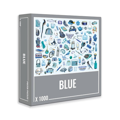 Cloudberries - Blue - 1000 Piece Jigsaw Puzzle