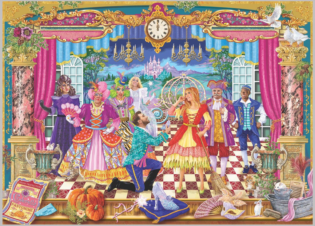 The Glass Slipper by Janice Daughter – 1000 Piece Jigsaw Puzzle (Gibsons)