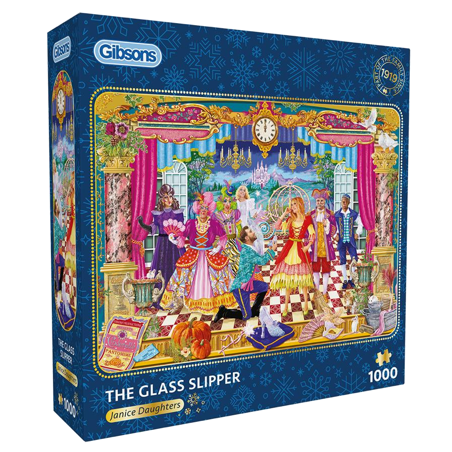 The Glass Slipper by Janice Daughter – 1000 Piece Jigsaw Puzzle (Gibsons)