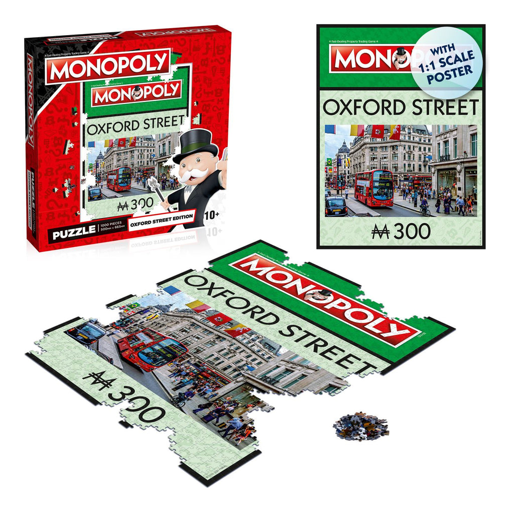Oxford Street Monopoly – 1000 Piece Jigsaw Puzzle (Monopoly)