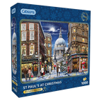 St Paul’s at Christmas by Richard Macneile – 1000 Piece Jigsaw Puzzle (Gibsons)