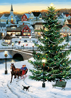 Village Tree - 1000 Piece Jigsaw Puzzle (Cobble Hill)