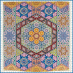 Mosaic Quilt – 1000 Piece Jigsaw Puzzle (Pomegranate)