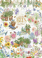 Save the Bees, Plant These by Jane Shasky - 1000 Piece Jigsaw Puzzle (Cobble Hill)