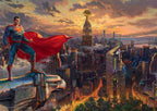 Superman - Protector of Metropolis by Thomas Kinkade – 1000 Piece Jigsaw Puzzle (Schmidt)