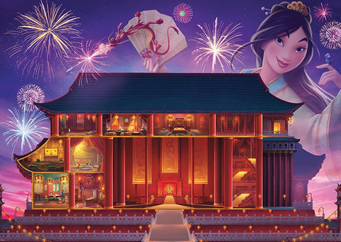 Disney Mulan Castle – 1000 Piece Jigsaw Puzzle (Ravensburger)