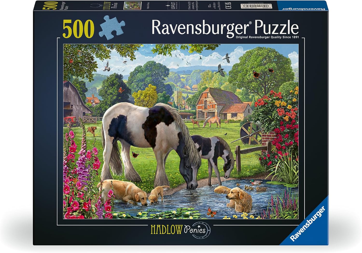 Hadlow Ponies – 500 Piece Jigsaw Puzzle (Ravensburger)