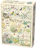 Country Diary of an Edwardian Lady: Spring - 1000 Piece Jigsaw Puzzle (Cobble Hill)