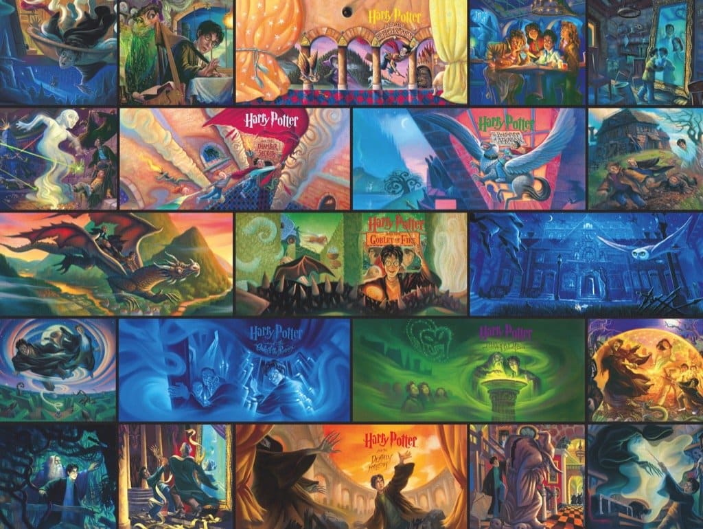 Harry Potter Collage - 1000 Piece Jigsaw Puzzle (New York Puzzle Company)