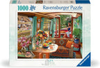 ** Pre-Order ** View from my Window No.1 – Canal Boat by Steve Read - 1000 Piece Jigsaw Puzzle (Ravensburger)