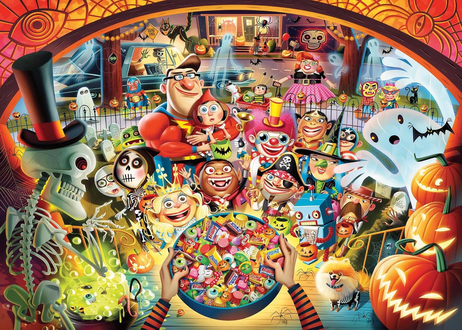 Trick or Treat – 1000 Piece Jigsaw Puzzle (Ravensburger)