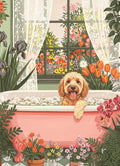 Blooms and Bubbles by YunaMoona - 500 Piece Jigsaw Puzzle + Poster (Cobble Hill)