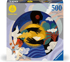 Little Sun Feel by Diana Ejaita - 500 Piece Round Jigsaw Puzzle (Ravensburger)