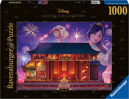 Ravensburger - Disney Mulan Castle - 1000 Piece Jigsaw Puzzle