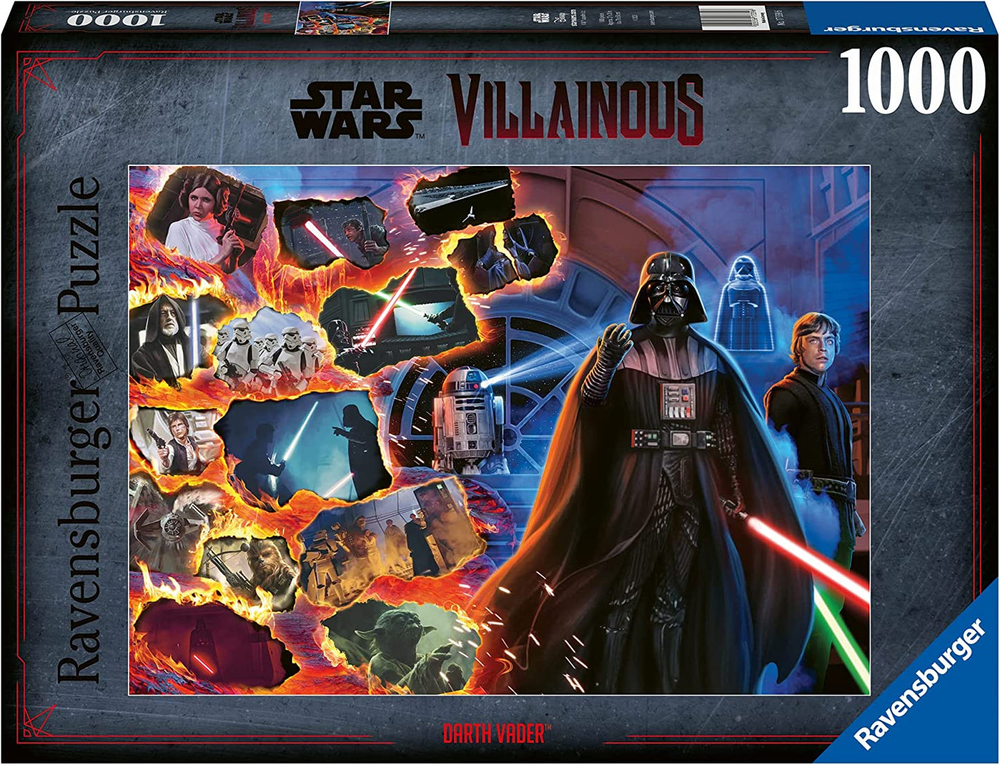 Ravensburger - Star Wars Villainous Darth Vader - 1000 Piece Jigsaw Puzzle