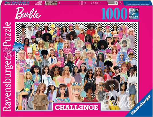 Ravensburger - Challenge - Barbie - 1000 Piece Jigsaw Puzzle