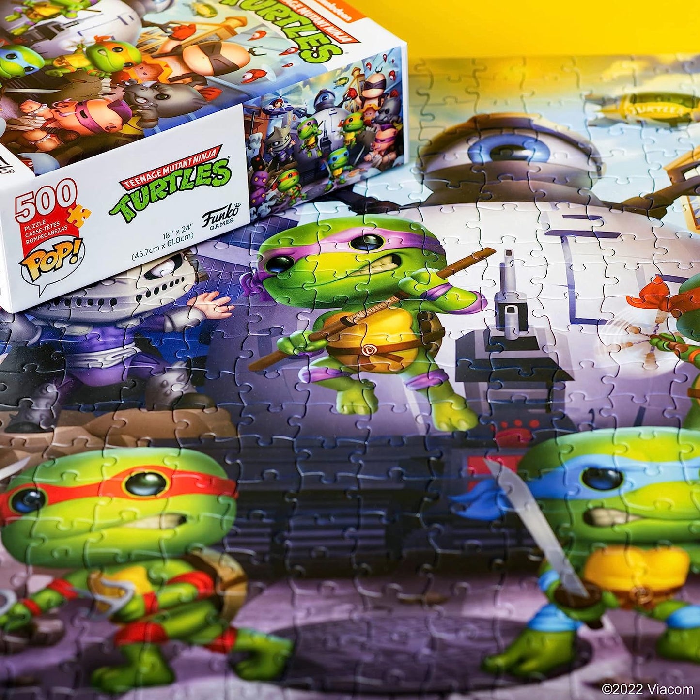 Pop! Puzzles - Teenage Mutant Ninja Turtles - 500 Piece Jigsaw Puzzle