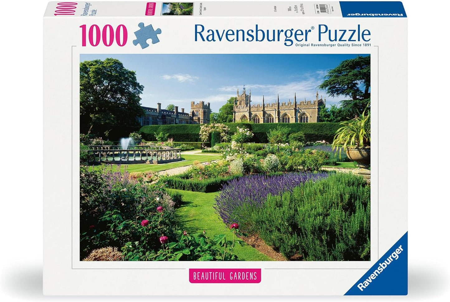 Ravensburger - Beautiful Gardens – Sudeley Garden - 1000 Piece Jigsaw Puzzle