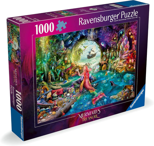 Mermaids Treasure – 1000 Piece Jigsaw Puzzle (Ravensburger) - Image 2