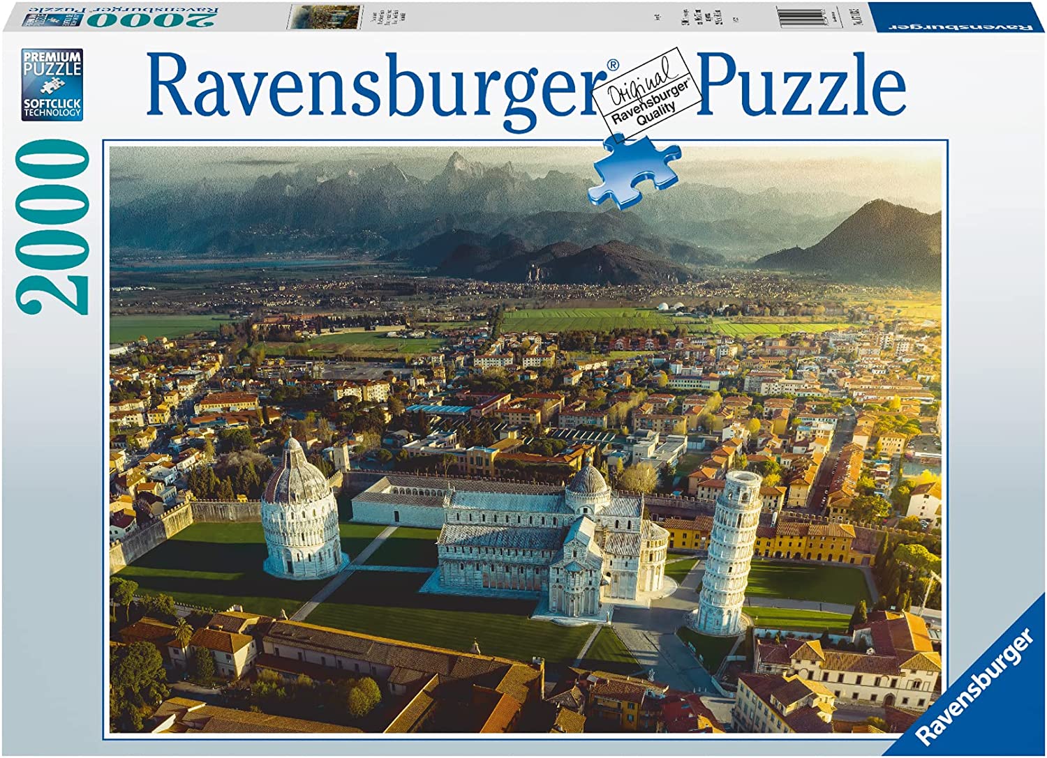 Pisa & Mount Pisano – 2000 Piece Jigsaw Puzzle (Ravensburger)
