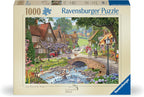 ** Pre- Order ** Leisure Days No.13: Lazy Days by the Stream by Steve Crisp - 1000 Piece Jigsaw Puzzle (Ravensburger)
