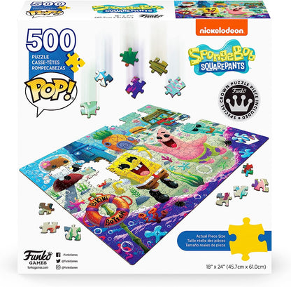 Pop! Puzzles - Spongebob Squarepants - 500 Piece Jigsaw Puzzle
