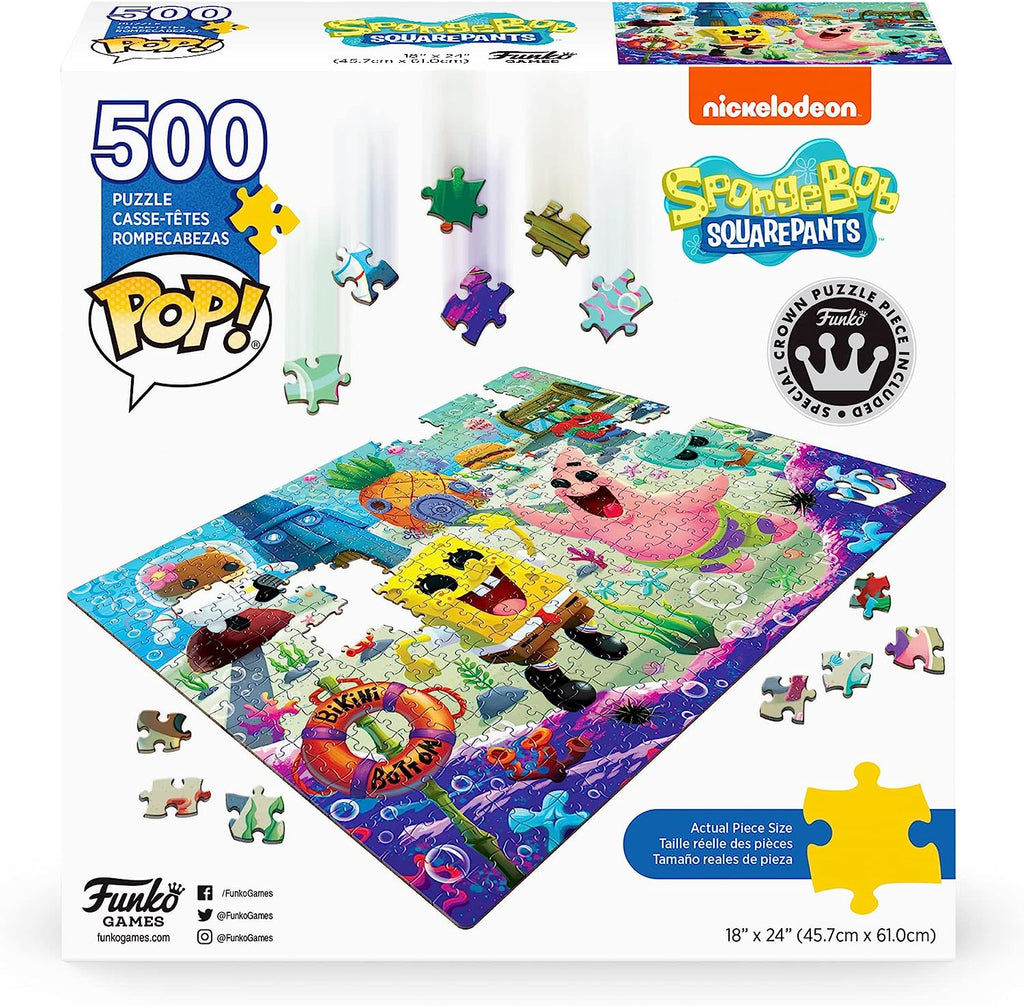 Spongebob Squarepants – 500 Piece Jigsaw Puzzle (Pop! Puzzles)