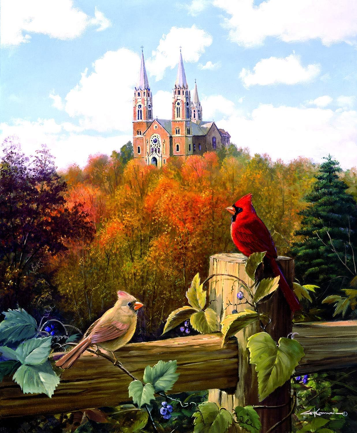 Royal Gathering by George Kovach - 1000 Piece Jigsaw Puzzle (Sunsout)
