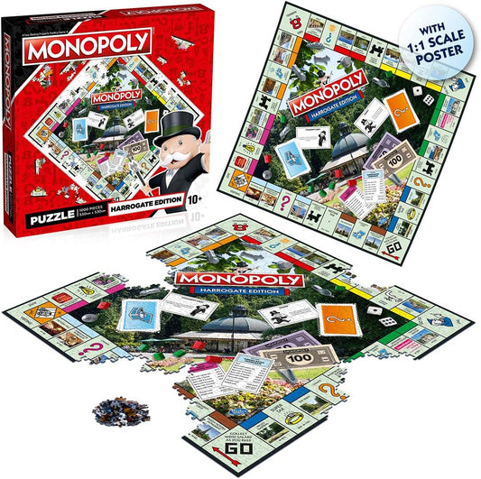 Harrogate Monopoly - 1000 Piece Jigsaw Puzzle