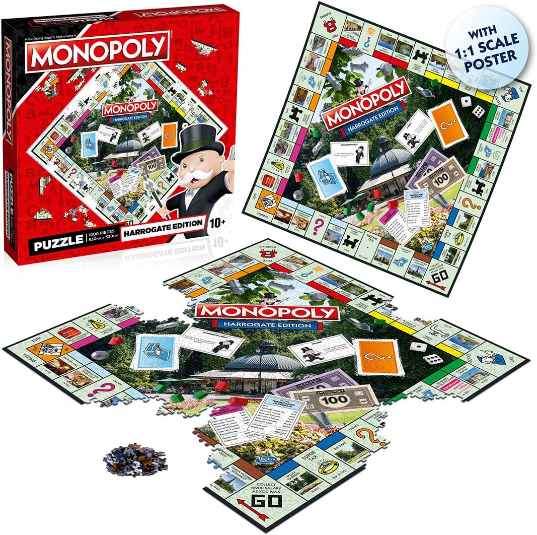 Harrogate Monopoly – 1000 Piece Jigsaw Puzzle (Harrogate)