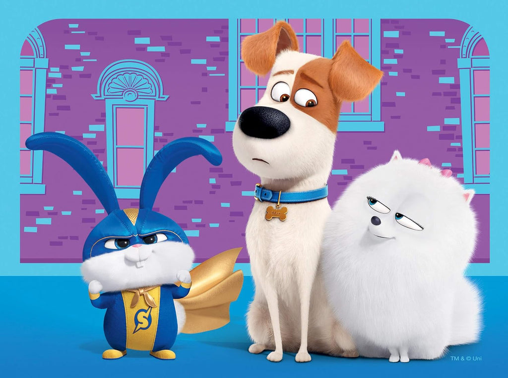 The Secret Life of Pets 2 - 4 in a Box Jigsaw Puzzles (Ravensburger)