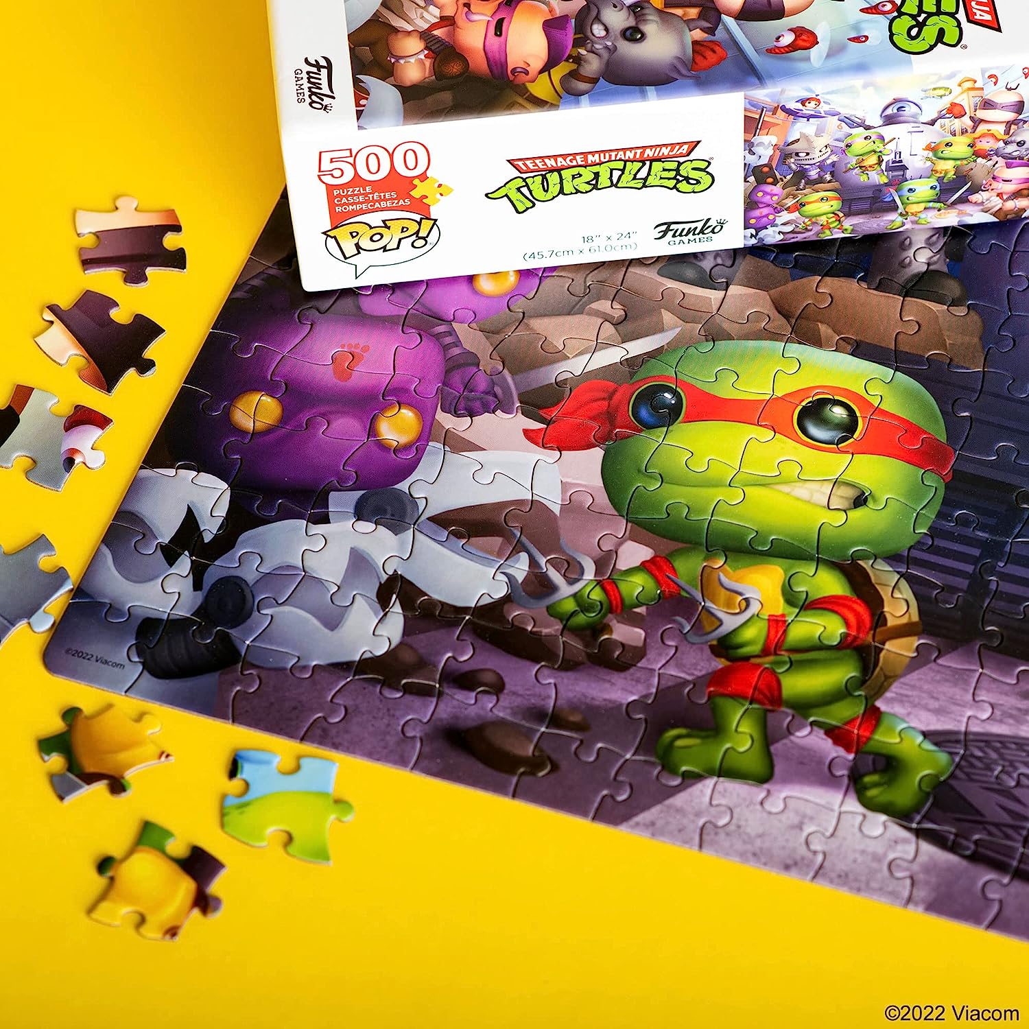 Teenage Mutant Ninja Turtles – 500 Piece Jigsaw Puzzle (Pop! Puzzles)