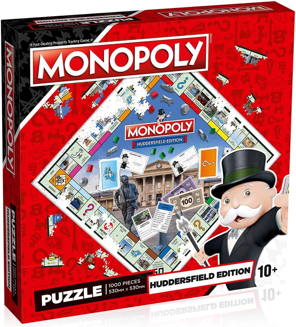 Huddersfield Monopoly – 1000 Piece Jigsaw Puzzle (Monopoly)