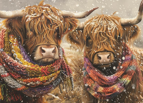 Brrr! - 500 Piece Jigsaw Puzzle with Poster (Cobble Hill)