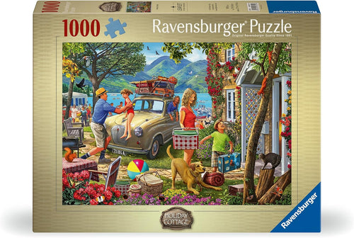 Holiday Cottage by Steve Crisp - 1000 Piece Jigsaw Puzzle (Ravensburger) - Image 2