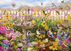 Backyard Bird Bath - 1000 Piece Jigsaw Puzzle (Cobble Hill)