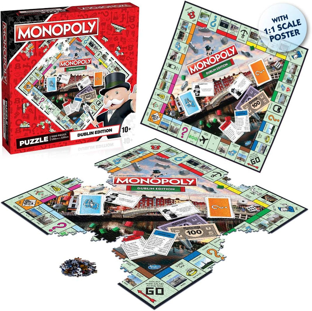 Dublin Monopoly – 1000 Piece Jigsaw Puzzle (Dublin Monopoly)