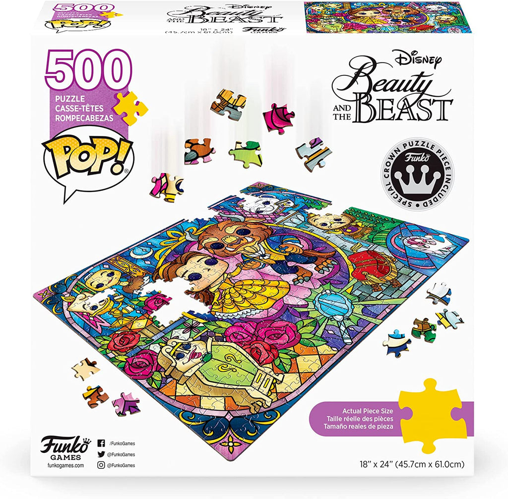Disney Beauty & The Beast – 500 Piece Jigsaw Puzzle (Pop! Puzzles)