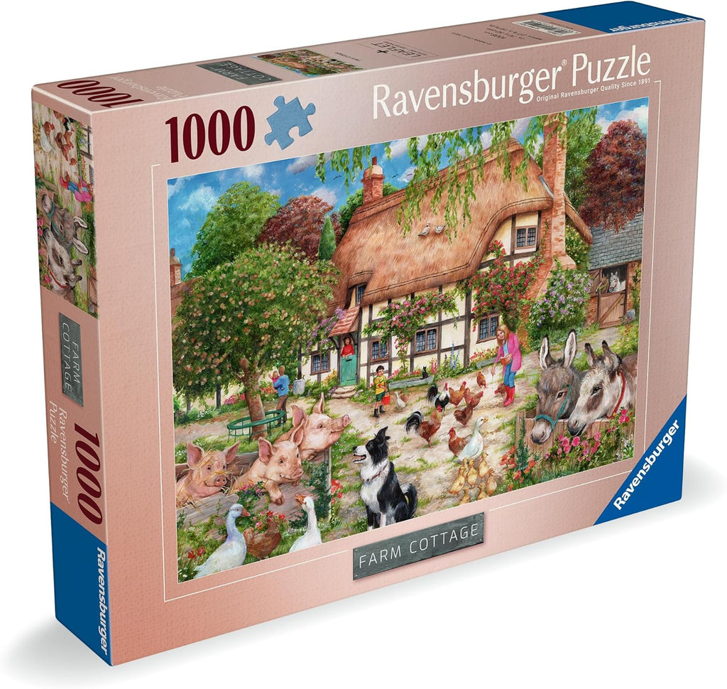 Farm Cottage – 1000 Piece Jigsaw Puzzle (Ravensburger)