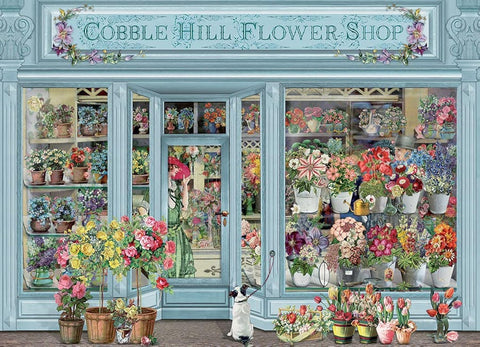 Parisian Flowers - 1000 Piece Jigsaw Puzzle by Barbara Behr (Cobble Hill)